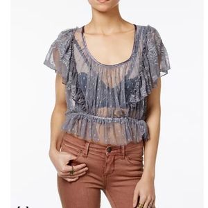 Free People lace top